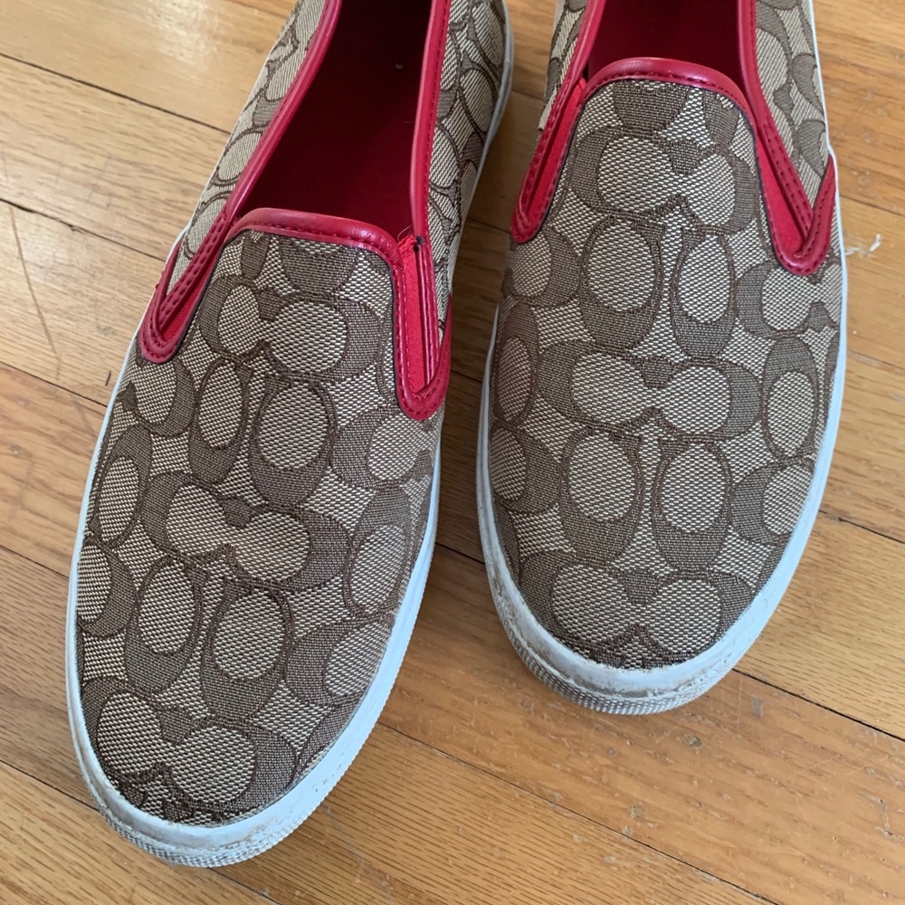COACH SLIP ONS